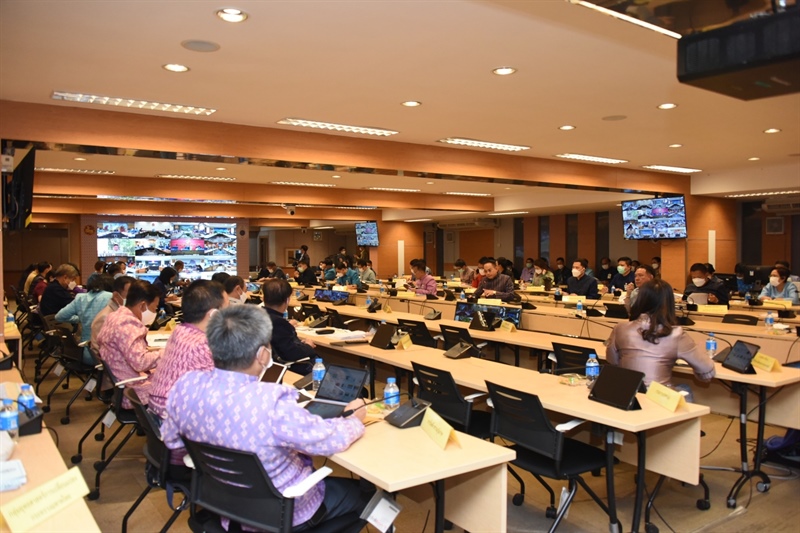 PEA ร่วมประชุมขับเคลื่อนและติดตามนโยบายของรัฐบาลและภารกิจสำคัญของกระทรวงมหาดไทย