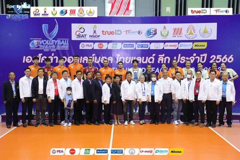 PEA ร่วมพิธีปิดการแข่งขันกีฬาวอลเลย์บอลอาชีพ รายการ เอสโคล่า วอลเลย์บอลไทยแลนด์ ลีก 2022-2023