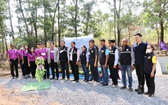 PEA ส่งมอบโครงการ PEA รักษ์น้ำ สร้างฝาย ในพื้นที่บ้านคลองชุมพล อำเภอนาดี จังหวัดปราจีนบุรี