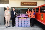 PEA มอบน้ำดื่ม สนับสนุนศูนย์ฯปลอดภัยทางถนนเทศกาลปีใหม่ ลพบุรี