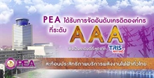 PEA AFFIRMED “AAA” IN COMPANY RATING BY TRIS