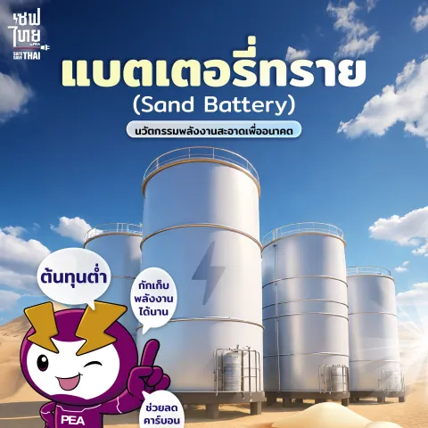 แบตเตอรี่ทราย