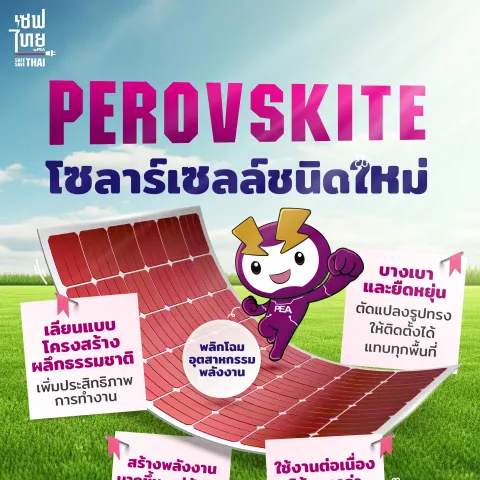 ‘Perovskite’ โซลาร์เซลล์