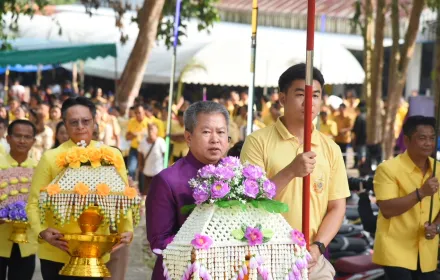 PEA จัดงานทอดกฐินสามัคคี ประจำปี 2567 วัดคลองเกวียนลอย (ทุ่งจันดำ)