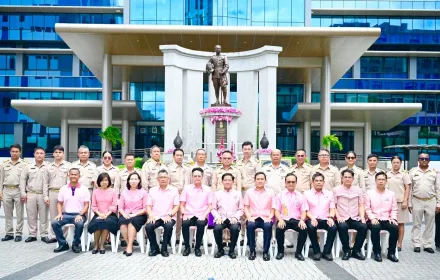 PEA จัดพิธีวางพานพุ่มกราบราชสักการะฯ ร.5 เนื่องในวันรัฐวิสาหกิจไทย ประจำปี 2568