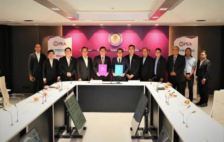 PEA ลงนามสัญญาจ้างเหมาปรับปรุงอุปกรณ์ควบคุมในระบบจำหน่ายพร้อมตู้ควบคุม