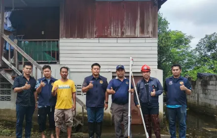 PEA ห่วงใยประชาชนในพื้นที่น้ำท่วมขัง จังหวัดนครปฐม