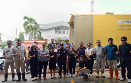 PEA สนับสนุนเสบียงอาหารช่วยผู้ประสบอุทกภัย อำเภอหาดใหญ่ จังหวัดสงขลา