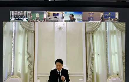 PEA ร่วมประชุมรายงานสรุปสถานการณ์การจ่ายไฟฟ้าและการฟื้นฟูระบบไฟฟ้าในพื้นที่หาดใหญ่