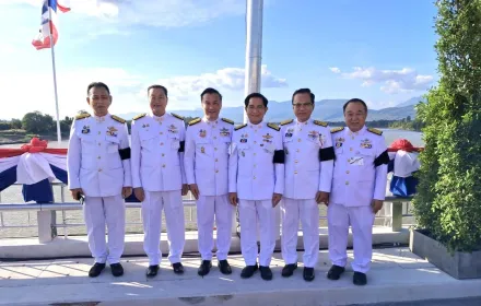 PEA ร่วมเฝ้าฯ รับและส่งเสด็จพระบาทสมเด็จพระเจ้าอยู่หัว และสมเด็จพระนางเจ้าฯ พระบรมราชินี ในพิธีเปิดสะพานมิตรภาพไทย–ลาว แห่งที่ 5 จังหวัดบึงกาฬ