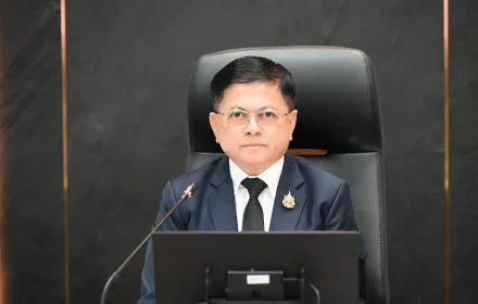 ประธานกรรมการ กฟภ. มอบนโยบายด้านการต่อต้านการทุจริต พร้อมแสดงสัญลักษณ์การต่อต้านการทุจริต