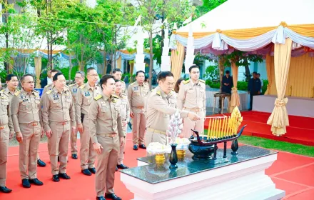 PEA ร่วมต้อนรับ “นายกฯ อนุทิน” พร้อมคณะรัฐมนตรีมหาดไทย เข้ากระทรวงวันแรก สักการะสิ่งศักดิ์สิทธิ์เพื่อเป็นสิริมงคล