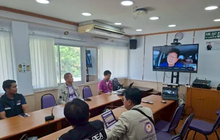 PEA เร่งฟื้นฟูระบบไฟฟ้าอำเภอศีขรภูมิ หลังพายุฤดูร้อน จ่ายไฟคืนครบ 100%