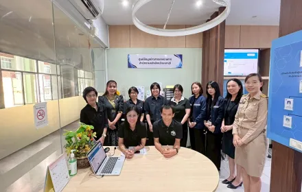 PEA ศึกษาดูงานศูนย์ข้อมูลข่าวสารของราชการ สำนักงานคลังจังหวัดนนทบุรี เสริมศักยภาพการเปิดเผยข้อมูลภาครัฐ