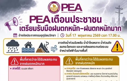 Pea เตือน