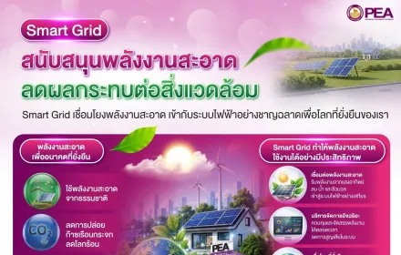 🔋🌱 Smart Grid สนับสนุนพลังงานสะอาด ลดผลกระทบต่อสิ่งแวดล้อม
