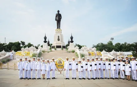 PEA ร่วมวางพวงมาลาถวายบังคมพระบรมราชานุสาวรีย์ รัชกาลที่ 9 เนื่องในวันนวมินทรมหาราช ประจำปี 2569