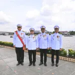 PEA ร่วมเฝ้าฯ รับเสด็จฯ ในการพระราชพิธีทรงบำเพ็ญพระราชกุศล ถวายผ้าพระกฐิน โดยขบวนพยุหยาตราทางชลมารค