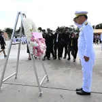 PEA ร่วมวางพวงมาลาถวายบังคมพระบรมราชานุสรณ์พระบาทสมเด็จพระจุลจอมเกล้าเจ้าอยู่หัว เนื่องในวันปิยมหาราช