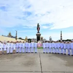 PEA ร่วมวางพวงมาลาถวายบังคมพระบรมราชานุสรณ์พระบาทสมเด็จพระจุลจอมเกล้าเจ้าอยู่หัว เนื่องในวันปิยมหาราช