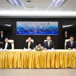 PEA ร่วมลงนามบันทึกข้อตกลงความร่วมมือการกำหนดกรอบระยะเวลาในการปฏิบัติงานการอนุมัติอนุญาต