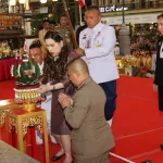 สมเด็จพระเจ้าน้องนางเธอ เจ้าฟ้าจุฬาภรณวลัยลักษณ์ อัครราชกุมารี กรมพระศรีสวางควัฒน วรขัตติยราชนารี พระราชทานของที่ระลึกให้แก่ PEA ในงานฉลองวันแห่งชัยชนะของท้าวสุรนารี ประจำปี 2568