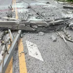 PEA รายงานความคืบหน้า จากเหตุรถยนต์ชนเสาไฟฟ้าแรงสูงบริเวณ ถนน ชบ.1033 เส้น อ่าวอุดม-ปากร่วม จ.ชลบุรี