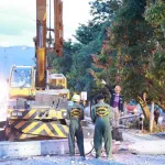 PEA เร่งซ่อมแซมระบบจำหน่ายไฟฟ้าจากเหตุรถกระบะบรรทุกน้ำชนเสาไฟฟ้า บริเวณ สภ.ช้างเผือก อ.เมือง จ.เชียงใหม่