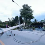 PEA เร่งซ่อมแซมระบบจำหน่ายไฟฟ้าจากเหตุรถกระบะบรรทุกน้ำชนเสาไฟฟ้า บริเวณ สภ.ช้างเผือก อ.เมือง จ.เชียงใหม่