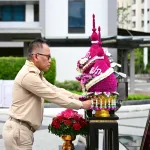 PEA จัดพิธีวางพานพุ่มกราบราชสักการะฯ ร.5 เนื่องในวันรัฐวิสาหกิจไทย ประจำปี 2568