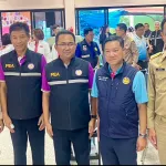 PEA ร่วมต้อนรับคณะนายกฯ ลงพื้นที่เยี่ยมเยือนประชาชนที่ประสบอุทกภัย อำเภอตะพานหิน จังหวัดพิจิตร