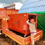 PEA ร่วมต้อนรับคณะนายกฯ ลงพื้นที่เยี่ยมเยือนประชาชนที่ประสบอุทกภัย อำเภอตะพานหิน จังหวัดพิจิตร