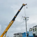 PEA แจ้งเลื่อนเวลาจ่ายไฟให้กับประชาชนบริเวณถนนห้วยยอด จังหวัดตรัง