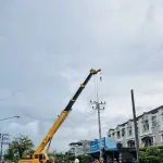 PEA แจ้งเลื่อนเวลาจ่ายไฟให้กับประชาชนบริเวณถนนห้วยยอด จังหวัดตรัง