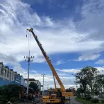 PEA แจ้งเลื่อนเวลาจ่ายไฟให้กับประชาชนบริเวณถนนห้วยยอด จังหวัดตรัง