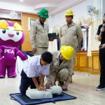 PEA ยกระดับความปลอดภัยตู้ทำน้ำดื่มในโรงเรียนสังกัด สพฐ. พื้นที่จังหวัดพระนครศรีอยุธยา ณ โรงเรียนวัดพระญาติการาม (ศุภสุขบำรุง)