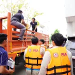 PEA สนับสนุนเรือยนต์ เรือท้องแบน พร้อมทีมแก้ไขระบบไฟฟ้าในพื้นที่ภาคใต้