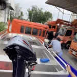 PEA สนับสนุนเรือยนต์ เรือท้องแบน พร้อมทีมแก้ไขระบบไฟฟ้าในพื้นที่ภาคใต้