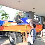 PEA ส่งโรงครัวเคลื่อนที่ ปรุงอาหาร จัดน้ำดื่ม เรือยนต์ พร้อมจิตอาสาช่วยผู้ประสบอุทกภัยภาคใต้