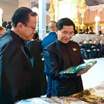 PEA ร่วมเฝ้าทูลละอองพระบาท สมเด็จพระกนิษฐาธิราชเจ้า กรมสมเด็จพระเทพรัตนราชสุดาฯ สยามบรมราชกุมารี ในโอกาสเสด็จพระราชดำเนินไปทอดพระเนตรการแสดงโขน ตอน สัตยาพาลี