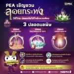 PEA ห่วงใยประชาชน ช่วงเทศกาลลอยกระทง เตรียมพร้อมระบบไฟฟ้า 24 ชั่วโมง