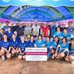 PEA มอบสนามกีฬาประจำหมู่บ้านห้วยบง จังหวัดเชียงใหม่