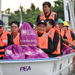 PEA มอบถุงยังชีพแก่ผู้ประสบอุทกภัย ในพื้นที่อำเภออินทร์บุรี จังหวัดสิงห์บุรี