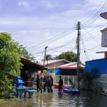 PEA ห่วงใยประชาชน ลงพื้นที่น้ำท่วมขัง อำเภอสองพี่น้อง จังหวัดสุพรรณบุรี