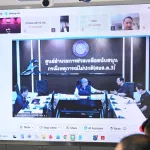 ผู้ว่าการ PEA ประชุมติดตามสถานการณ์น้ำท่วมในพื้นที่ภาคใต้