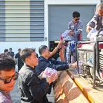 PEA สนับสนุนเครื่องกำเนิดไฟฟ้า พร้อมน้ำดื่มสนับสนุนการปฏิบัติการในพื้นที่น้ำท่วมภาคใต้