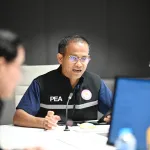 PEA ประชุมติดตามการช่วยเหลือสนับสนุนกรณีเกิดเหตุการณ์ไม่ปกติ (ศอส.) สถานการณ์อุทกภัยในพื้นที่ภาคใต้