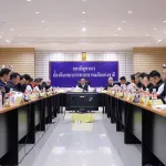 PEA ร่วมประชุมติดตามสถานการณ์ผู้ประสบภัยในพื้นที่ภาคใต้และลงพื้นที่ฟื้นฟูตลาดกิมหยง