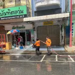 PEA ร่วมประชุมติดตามสถานการณ์ผู้ประสบภัยในพื้นที่ภาคใต้และลงพื้นที่ฟื้นฟูตลาดกิมหยง