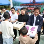 PEA ปรับปรุงระบบไฟฟ้าโรงเรียนบ้านนาบง พร้อมมอบไออุ่นให้ประชาชนอำเภอบ่อเกลือ จังหวัดน่าน